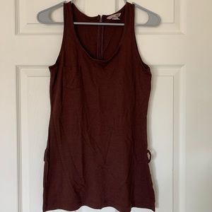 Maroon Rocker Tank